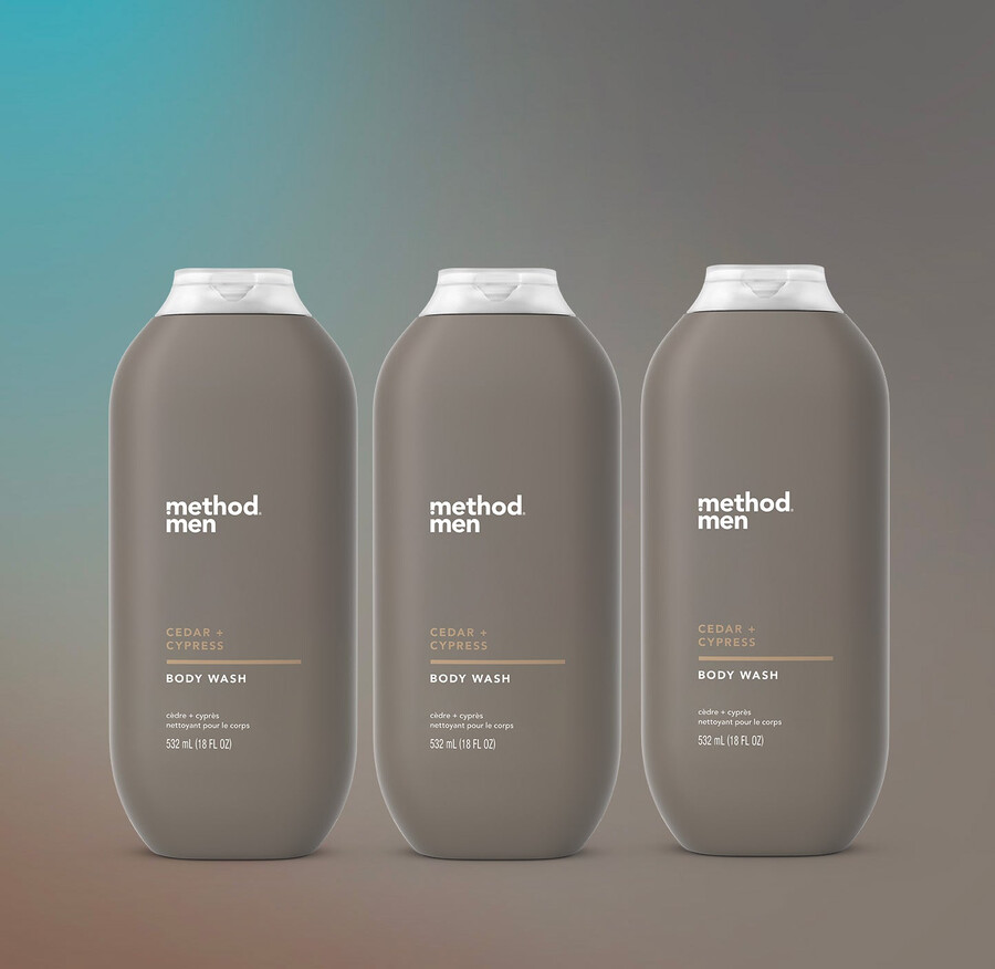 duschtvål med 3 delar