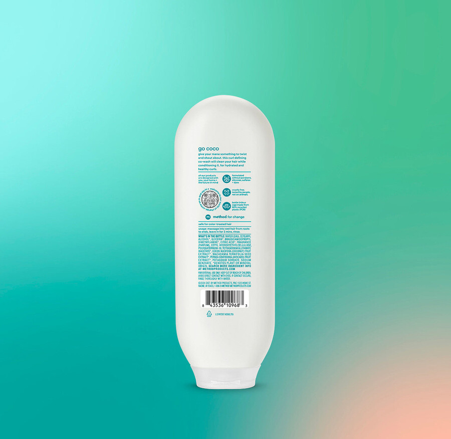 lockdefinierande co-wash