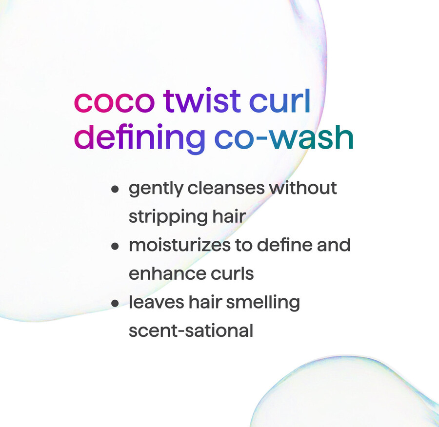 lockdefinierande co-wash