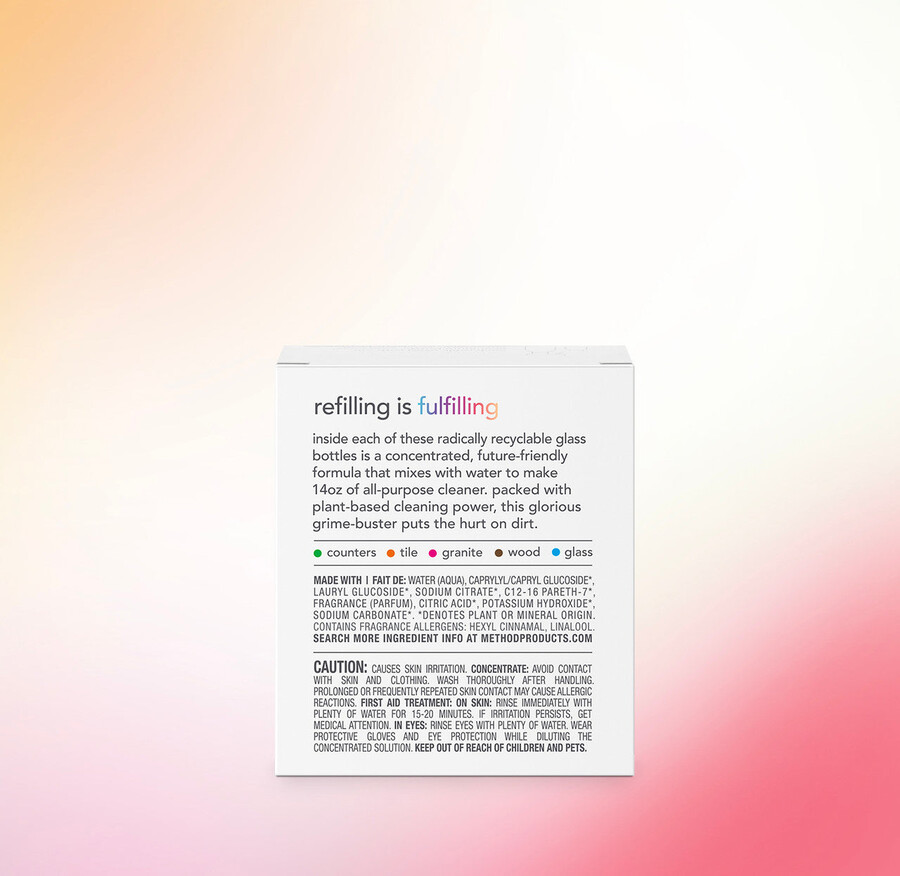 allrengöringsmedel 2-pack koncentrerad refill