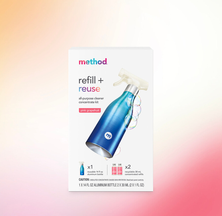 allrengöringsmedel startpaket med koncentrat