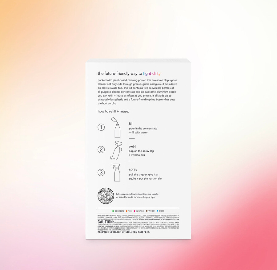allrengöringsmedel startpaket med koncentrat