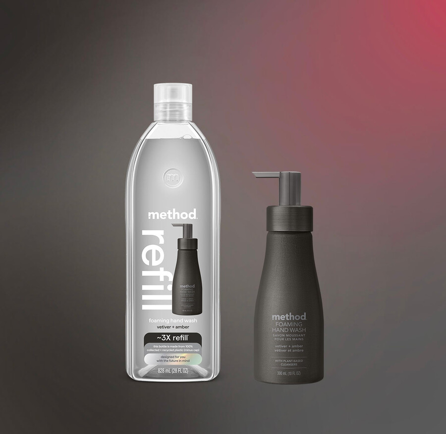 startset med skummande handtvätt