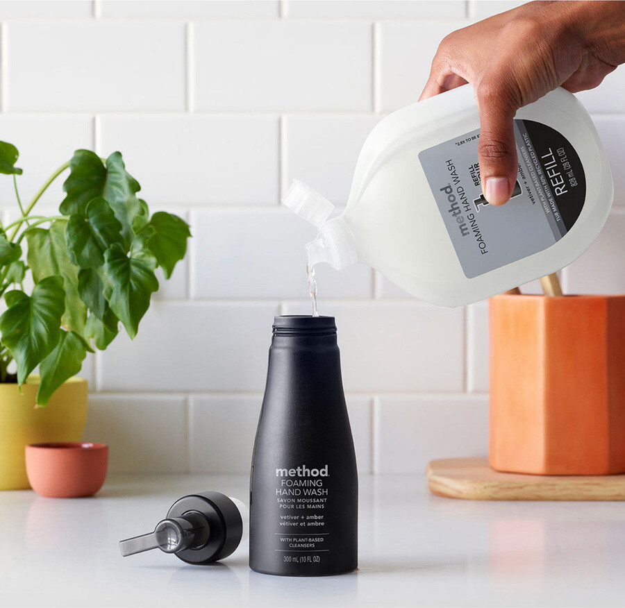 startset med skummande handtvätt